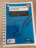 APA-Richtlijnen Uitgelegd - SURF, 3e editie, Ophalen of Verzenden, Gamma, Zo goed als nieuw, HBO
