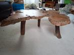 Salontafel boomstronk plaat, Ophalen, 100 tot 150 cm, 50 tot 100 cm, Minder dan 50 cm