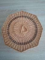 Pitriet mand met losse bakjes, Gebruikt, Mand, Ophalen of Verzenden, Riet