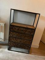 Industriële Ladekast met Metalen Frame, Ophalen, Gebruikt, 50 tot 100 cm, Metaal