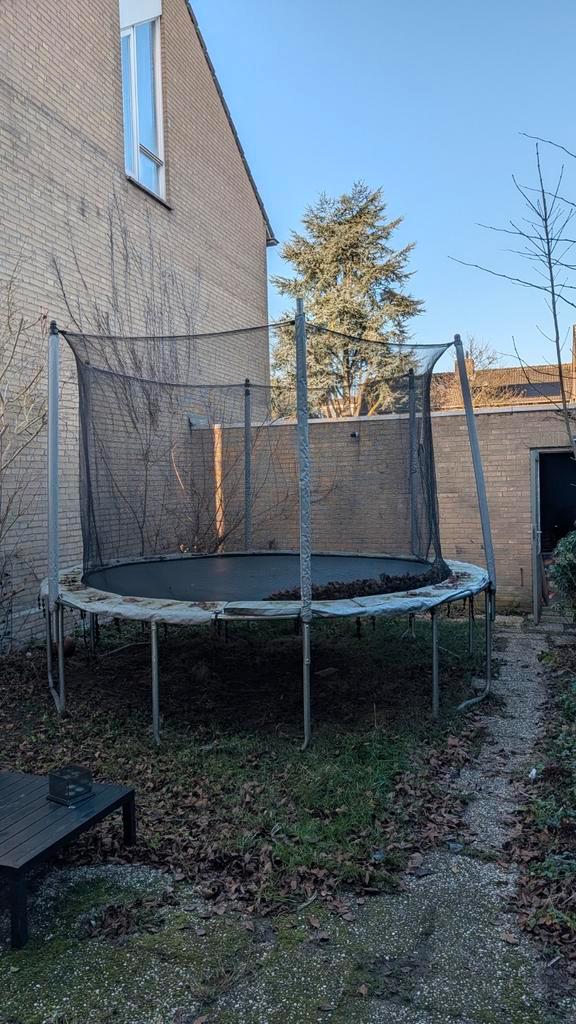 Trampoline gratis, Kinderen en Baby's, Speelgoed | Buiten | Trampolines, Gebruikt, Ophalen