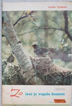 Rizla Zo leer je vogels kennen boekje met plaatjes, Ophalen of Verzenden, Gelezen