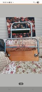 Mooie vintage papierrolhouder voor 2 rollen, Diversen, Ophalen of Verzenden, Gebruikt