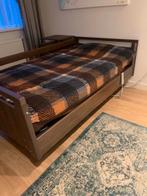 Seniorenbed / Medisch bed / Zorgbed 110x200 cm hoog-laag bed, 120 cm, Eenpersoons, Bruin, Zo goed als nieuw