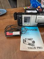 Sony CCD-V100E videocamera video 8 vintage, Ophalen of Verzenden, Hi 8, Camera