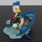 Donald duck in zinkende boot - Demons & Merveilles - € 275, Verzamelen, Ophalen of Verzenden, Donald Duck, Zo goed als nieuw, Beeldje of Figuurtje