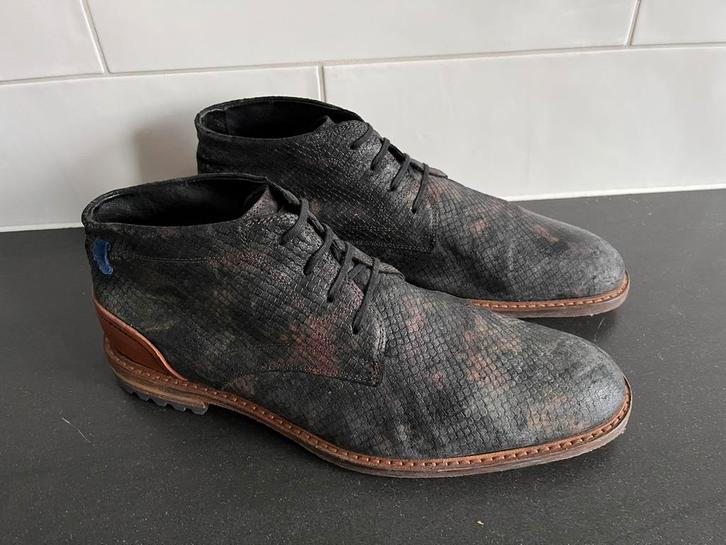 Floris van Bommel herenschoenen maat 11 / 46 H, Kleding | Heren, Schoenen, Zo goed als nieuw, Boots, Bruin, Ophalen of Verzenden