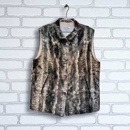 Gerry Weber Bodywarmer Maat 42 Beige Grijs Faux-fur, Kleding | Dames, Bodywarmers, Gedragen, Maat 46/48 (XL) of groter, Beige