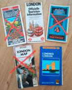 stadsplattegrond vintage Londen, Boeken, Atlassen en Landkaarten, Gelezen, Ophalen of Verzenden, 1800 tot 2000, Verenigd Koninkrijk