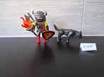 Playmobil 5385 Barbaar met wolf, Kinderen en Baby's, Speelgoed | Playmobil, Ophalen of Verzenden, Gebruikt, Complete set