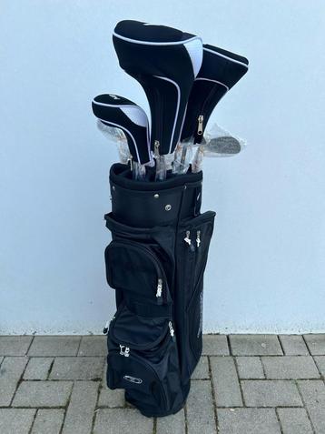 Spalding True Black 14-Delig Golfset Nieuw- Graphite-Cartbag beschikbaar voor biedingen