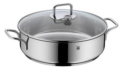 Nieuw: WMF ProfiSelect braadpan 28 cm + inzei & thermometer, Huis en Inrichting, Keuken | Potten en Pannen, Nieuw, Koekenpan of Braadpan