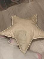 Ster Kussen met Glitters, Ophalen of Verzenden, Gebruikt, Beige, Overige vormen