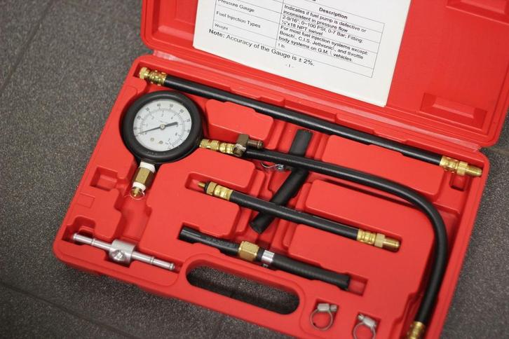 Brandstofdruk meter Dragon-tools, Doe-het-zelf en Verbouw, Gereedschap | Overige machines, Gebruikt, Ophalen