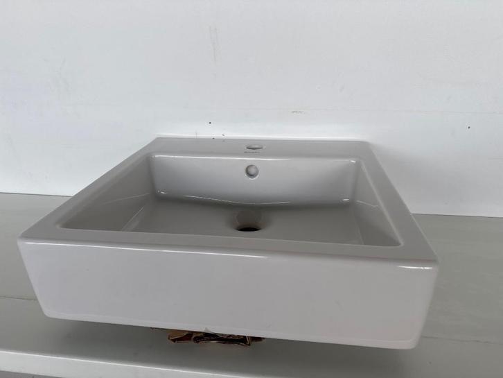Duravit Vero (meubel)wastafel 50x47 cm met overloop* Nieuw, Doe-het-zelf en Verbouw, Sanitair, Nieuw, Wastafel, Ophalen of Verzenden