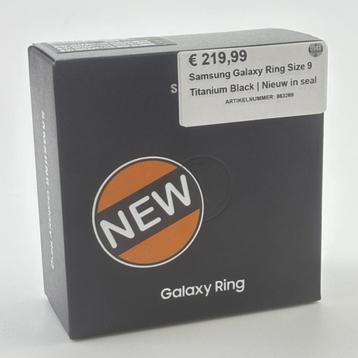 Samsung Galaxy Ring Size 9 Titanium Black | Nieuw in seal beschikbaar voor biedingen