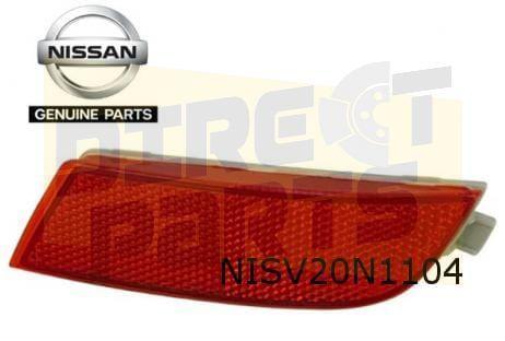 Nissan Note (-8/13) reflector Rechts (in achterbumper) Origi, Auto-onderdelen, Overige Auto-onderdelen, Nissan, Nieuw, Verzenden