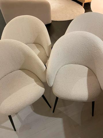 Jysk Bergen Stoelen - Off White 4x beschikbaar voor biedingen
