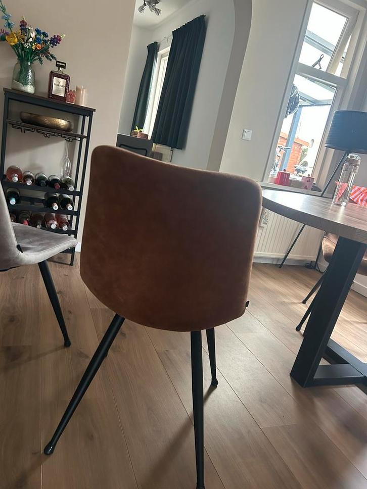 Set van 6 stoelen in diverse kleuren, Huis en Inrichting, Stoelen, Ophalen