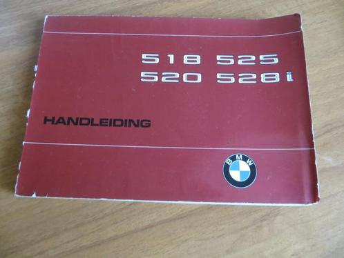 Instructieboek BMW 5-serie E12 1978 BMW 518 520 5252 528i, Auto diversen, Handleidingen en Instructieboekjes, Ophalen of Verzenden