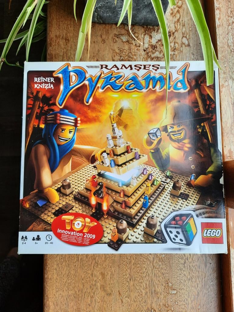 Lego Ramses Pyramid (3843) Bordspel, Drie of vier spelers, Ophalen of Verzenden, Zo goed als nieuw, LEGO