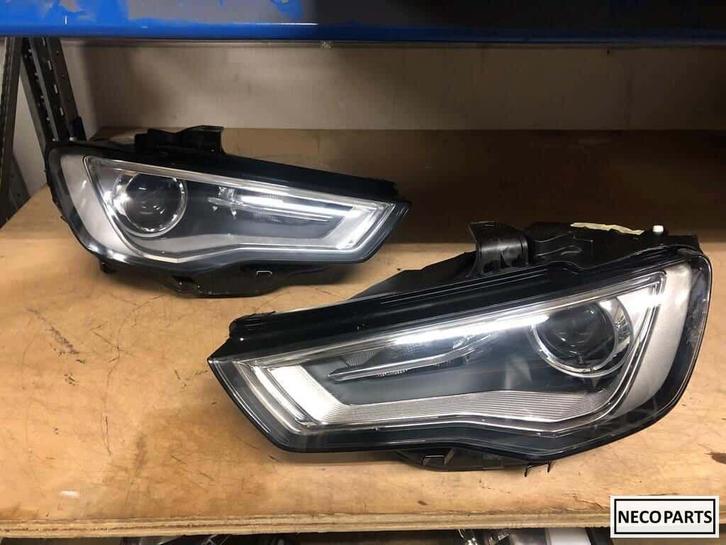 AUDI A3 8V XENON LED KOPLAMPEN SET ORIGINEEL, Auto-onderdelen, Verlichting, Audi, Gebruikt, Ophalen of Verzenden