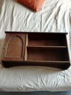 Vintage wandkast met plankjes en deurtje, Huis en Inrichting, Kasten | Wandmeubels, Ophalen, Gebruikt, Minder dan 150 cm, Minder dan 100 cm