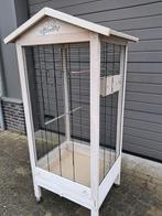Super mooie houten vogelkooi, Dieren en Toebehoren, Ophalen, Zo goed als nieuw, Metaal, Vogelkooi