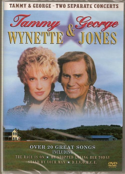 Tammy Wynette & George Jones - Over 20 great songs, Cd's en Dvd's, Dvd's | Muziek en Concerten, Nieuw in verpakking, Muziek en Concerten