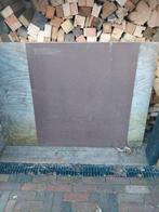 Cortenstalen vloerpkaat, Ophalen of Verzenden, Vrijstaande haard, Houthaard