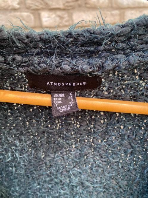 Pluizig zacht vest grijs herfst lente winter dames XS 34, Kleding | Dames, Truien en Vesten, Zo goed als nieuw, Maat 34 (XS) of kleiner
