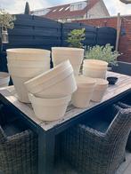 Elho Bloempotten - 15 stuks - Diverse Maten, Tuin en Terras, Bloempotten, Kunststof, Gebruikt, Rond, Tuin