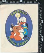 Sticker: Walt Disney Donald Duck - Energie zuinig ermee (3), Ophalen of Verzenden, Zo goed als nieuw, Strip of Tekenfilm