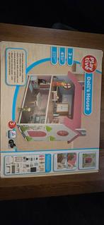 Playtive Houten Poppenhuis - Compleet Doll house, Kinderen en Baby's, Speelgoed | Poppenhuizen, Ophalen of Verzenden, Gebruikt