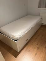 Eenpersoonsbed Auping + ombouw met lades - Gratis!, Ophalen, Gebruikt, 90 cm, Eenpersoons
