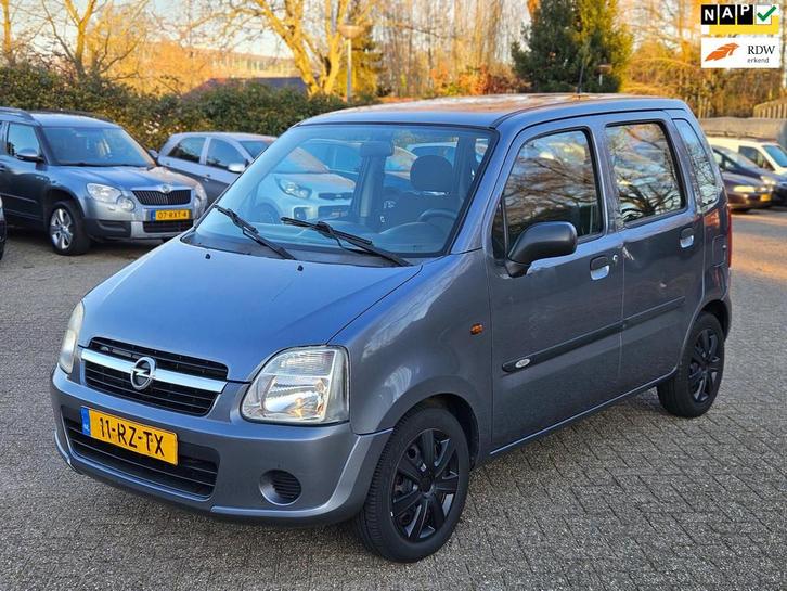 Opel Agila 1.2-16V Essentia|Stuurbekrachteging|Hoge instap, Auto's, Opel, Particulier, Te koop, Agila, ABS, Elektrische buitenspiegels