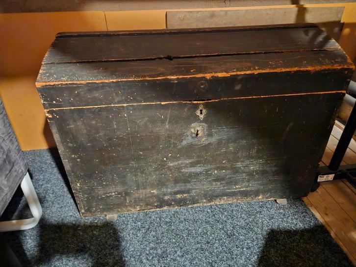 Antieke dekenkist, Antiek en Kunst, Antiek | Meubels | Kasten, Ophalen