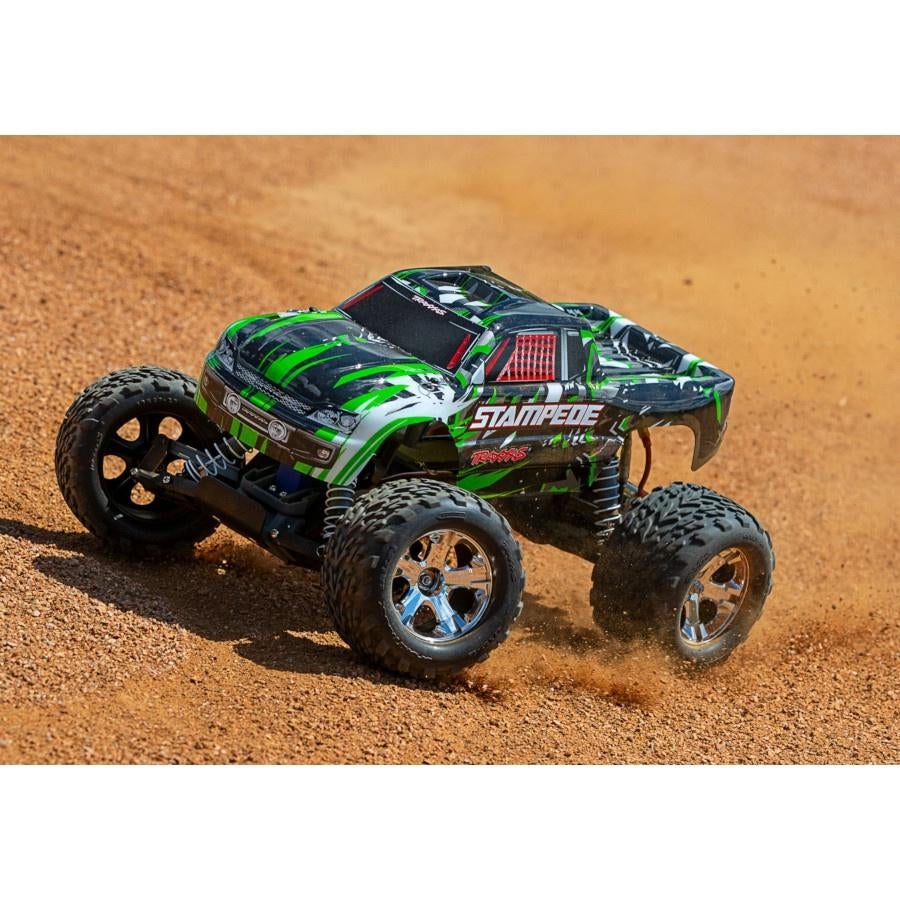 Traxxas Stampede 2wd Monster Truck incl Accu & Lader, Hobby en Vrije tijd, Modelbouw | Radiografisch | Auto's, Ophalen of Verzenden