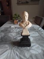 Marmeren borstbeeld van Wagner op sokkel, Antiek en Kunst, Ophalen of Verzenden