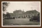 Ansichtkaart - Tilburg - 1936 - Station - Oldtimers / auto's, Ophalen of Verzenden, 1920 tot 1940, Gelopen, Noord-Brabant