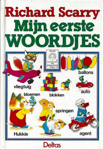 Rochard Scarry - Mijn eerste woordjes - ZGAN     beschikbaar voor biedingen