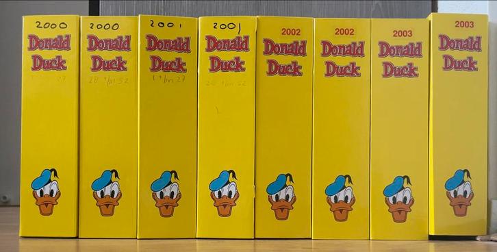 Donald Duck jaargangen 2000 t/m 2003, Boeken, Stripboeken, Gelezen, Complete serie of reeks, Ophalen