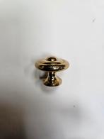 5x messing meubelknop 25mm, Doe-het-zelf en Verbouw, Hang- en Sluitwerk, Koper of Messing, Onbekend, Ophalen of Verzenden, Zo goed als nieuw