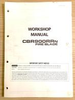 Honda CBR900RR Fire Blade 1992-1993 Service Manual, Verzenden, Honda
