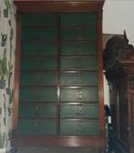 Prachtige Antieke Notariskast met Sleutel  ca 1900 LEES AUB, Antiek en Kunst, Ophalen of Verzenden