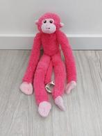 Knuffel Apenheul aap Monkey roze L439, Ophalen of Verzenden, Zo goed als nieuw, Overige typen