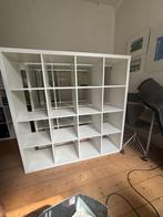 Witte Kallax kasten te koop: enkel als boekenkast, Ophalen, Zo goed als nieuw, 25 tot 50 cm, Minder dan 150 cm