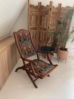 Vintage houten vouwstoel, Ophalen of Verzenden