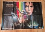 Michael Jackson cult movie Moonwalker Promo Poster Telegraaf, Ophalen of Verzenden, Zo goed als nieuw