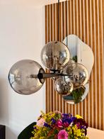 Olucia Design Hanglamp Grijs - In Zeer Goede Staat, Ophalen of Verzenden, Zo goed als nieuw, Glas, 75 cm of meer